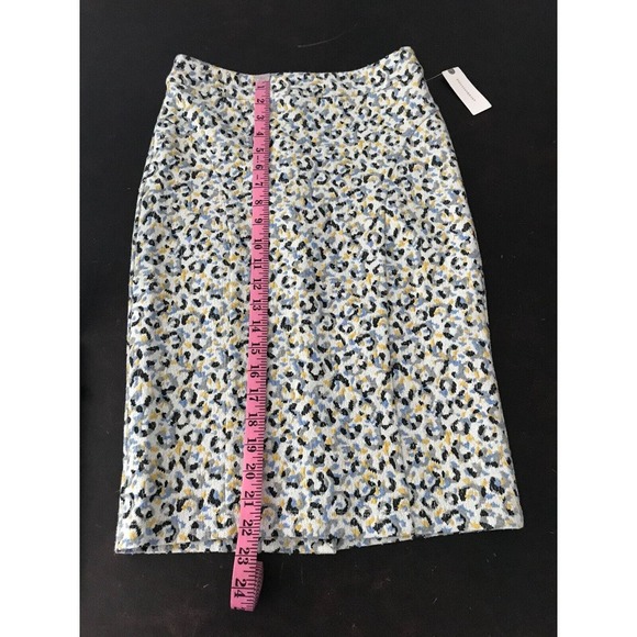 Anthropologie Maeve High Waist Leopard Print Jacquard Knit Pencil Skirt - XS NWT - Picture 9 of 12